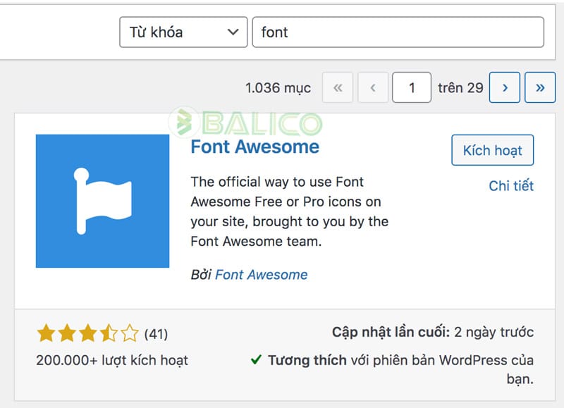 Font Awesome và Wordpress: Sử dụng Font Awesome với WordPress là một cách tuyệt vời để tăng tính tương tác và sự tùy biến trong thiết kế trang web của bạn. Với tích hợp hoàn chỉnh, bạn có thể tạo ra các biểu tượng, hình ảnh thu nhỏ và các tùy chỉnh khác để phù hợp với mục đích của trang web. Xem các hướng dẫn chi tiết về cách tích hợp Font Awesome với WordPress để thiết kế trang web độc đáo và độc nhất.