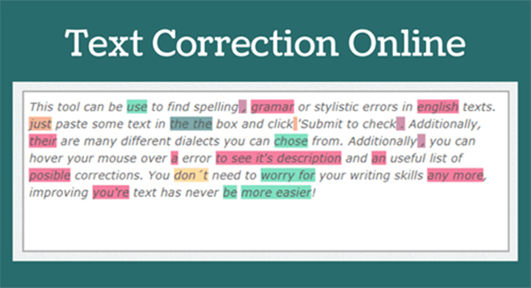 Online Correction