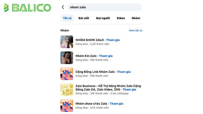 Cách Tìm Nhóm Trên Zalo Chưa Tham Gia Chi Tiết 2025