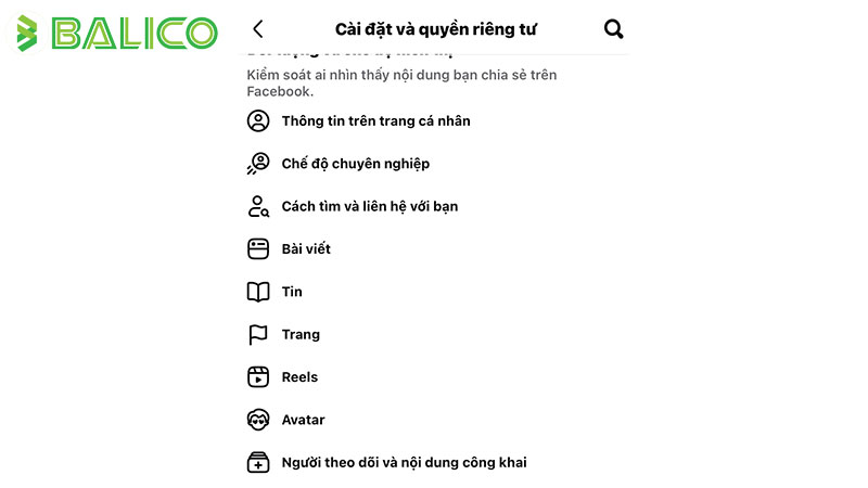 cach chinh sua quyen rieng tu tren facebook thanh cong khai 1